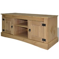  TV Cabinet Mexican Pine Corona Range 120x40x52 cm