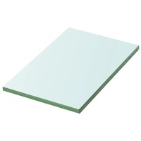  Shelf Panel Glass Clear 20x12 cm