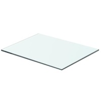  Shelf Panel Glass Clear 40x25 cm