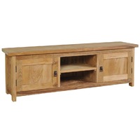  TV Cabinet Solid Teak 120x30x40 cm