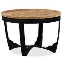  Coffee Table Solid Rough Mango Wood 60x40 cm