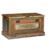  Shoe Storage Bench Solid Reclaimed Wood