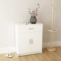  Sideboard Engineered Wood 71x35x88 cm White