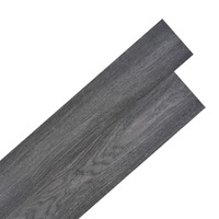  Self-adhesive PVC Flooring Planks 5.02 m² 2 mm Black and White
