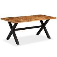  Dining Table Solid Acacia and Mango Wood 180x90x76 cm