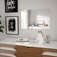  Wall Mirror 60x40 cm Rectangular Glass