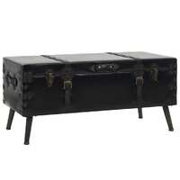  Coffee Table MDF and Steel 102x51x48 cm