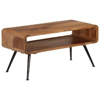  Coffee Table Solid Sheesham Wood 95x40x45 cm