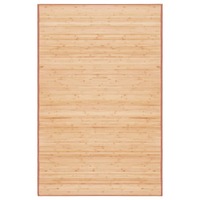  Rug Bamboo 100x160 cm Brown