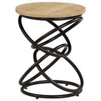  End Table Solid Mango Wood 40x50 cm