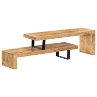  TV Stand Solid Mango Wood