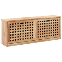  Shoe Storage Bench 94x20x38 cm Solid Walnut Wood