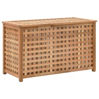  Laundry Chest 77.5x37.5x46.5 cm Solid Walnut Wood