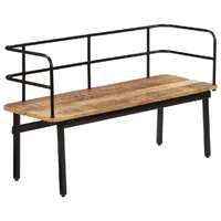  Bench 120x40x70 cm Solid Mango Wood