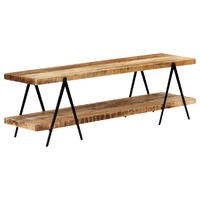  TV Cabinet 160x40x50 cm Solid Mango Wood