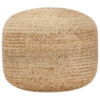  Handmade Pouffe 45x30 cm Jute
