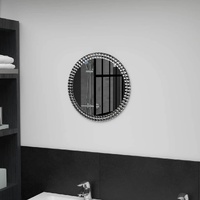  Wall Mirror 40 cm Tempered Glass