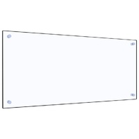  Kitchen Backsplash Transparent 90x40 cm Tempered Glass