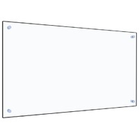  Kitchen Backsplash Transparent 90x50 cm Tempered Glass