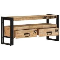  TV Cabinet 100x30x45 cm Solid Mango Wood