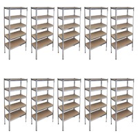 Storage Rack Garage Storage Shelf 10pcs