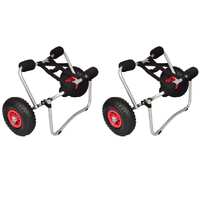  Kayak Trolleys 2 pcs Aluminium