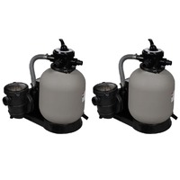  Sand Filter Pumps 2 pcs 600 W 17000 l/h