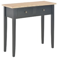  Dressing Console Table Black 79x30x74 cm Wood