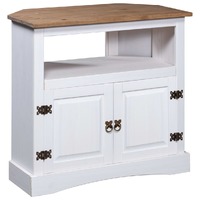  Console Table Mexican Pine Corona Range White 80x43x78 cm