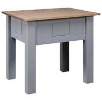  Nightstand Grey 50.5x50.5x52.5 cm Pine Panama Range