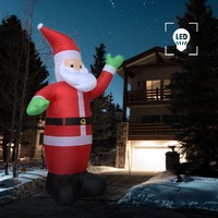  Christmas Inflatable Santa Claus LED IP20 600 cm XXL