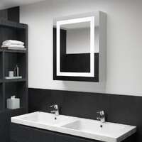  LED Bathroom Mirror Cabinet 50x13x70 cm