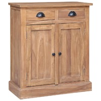  Side Cabinet 65x30x75 cm Solid Teak