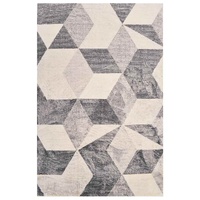 Printed Rug Beige 120x170 cm Polyester