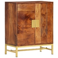  Sideboard 60x35x75 cm Solid Acacia Wood