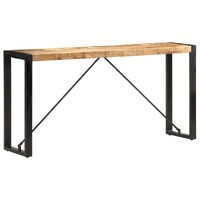  Console Table 150x35x76 cm Solid Mango Wood