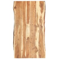  Table Top Solid Acacia Wood 118x(50-60)x3.8 cm
