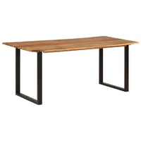  Dining Table 180x90x76 cm Solid Acacia Wood