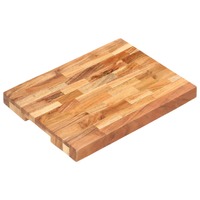  Chopping Board 40x30x4 cm Solid Acacia Wood