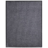  Door Mat Grey 117x220 cm PVC
