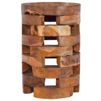  Beside Cabinet 30x30x45 cm Solid Teak Wood