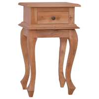  Bedside Table 35x30x60 cm Solid Mahogany Wood