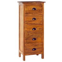  Sideboard 45x35x110 cm Solid Teak Wood