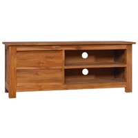  TV Cabinet 100x30x40 cm Solid Teak Wood