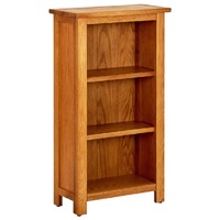  Bookcase 45x22.5x82 cm Solid Oak Wood