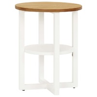  Lamp Table 40x50 cm Solid Oak Wood
