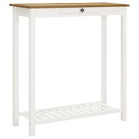  Bar table 100x40x110 cm Solid Oak Wood