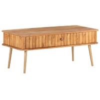  Coffee Table 100x50x40 cm Solid Acacia Wood