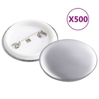  Pinback Button Parts 500 Sets 37 mm