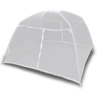 Camping Tent 200x120x130 cm Fiberglass White